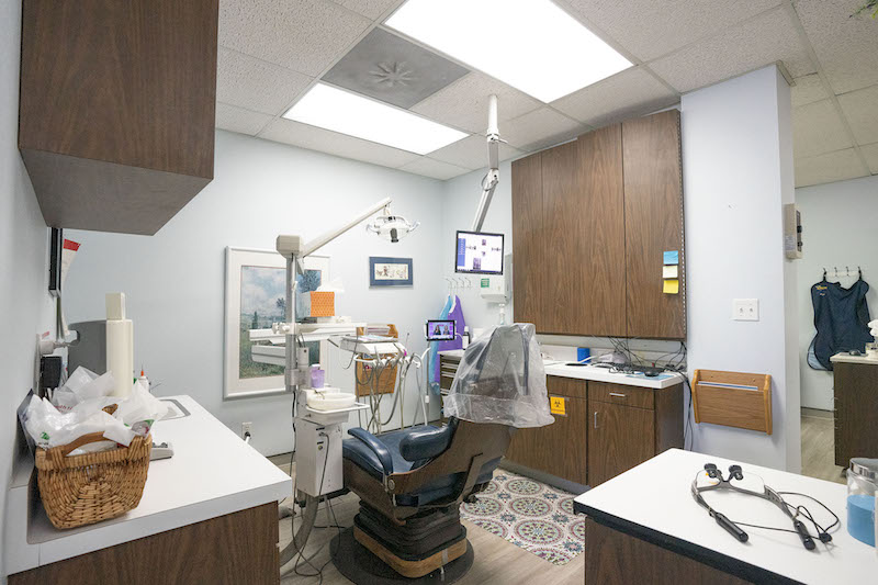 Procedure room for patients at Rebecca Irene A Peña DMD