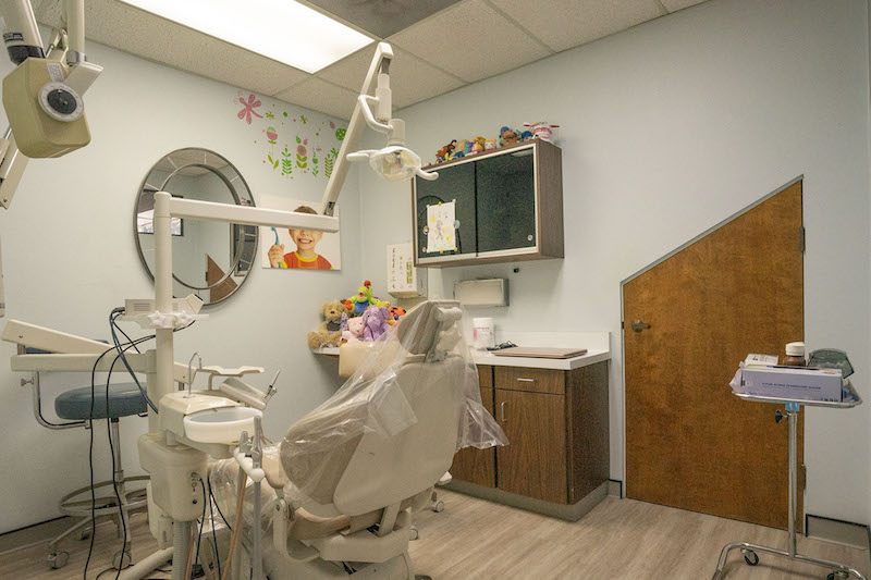 Patient procedure room at Rebecca Irene A Peña DMD