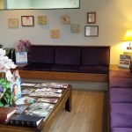 Waiting room for patients at Rebecca Irene A Peña DMD